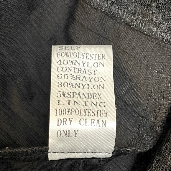 Tadashi Shoji Esme Dress, Black Sz M / sz 8 - Picture 13 of 13